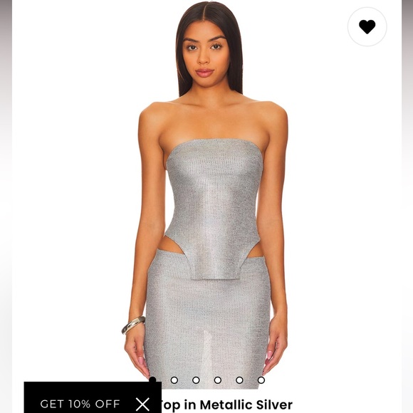 H:ours strapless top - Picture 1 of 2